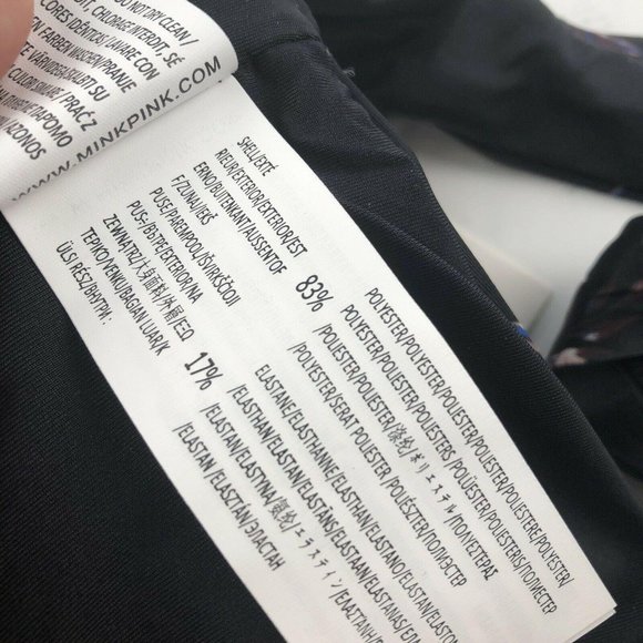 Women Large MINKPINK Jasmine Tie Front Floral Bikini Top - Picture 7 of 10